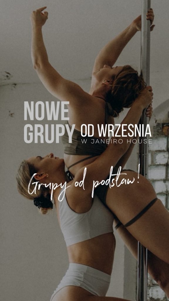 nowe grupy pole dance od podstaw